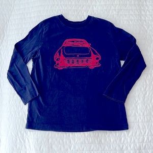 Hanna Andersson Sueded Jersey Long Sleeve Graphic Tee